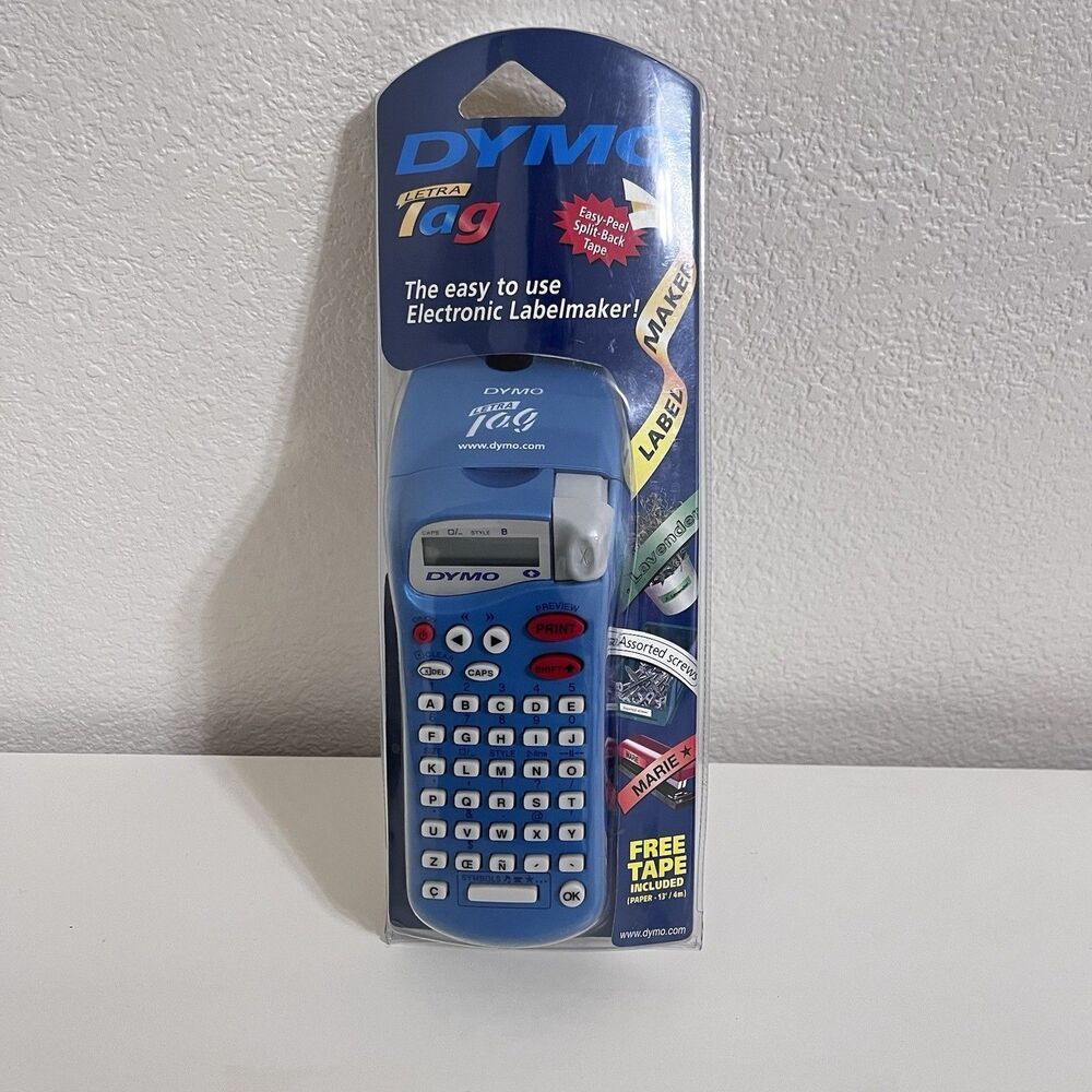 DYMO LetraTag Handheld Label Maker Portable Sealed NEW with Tape Included